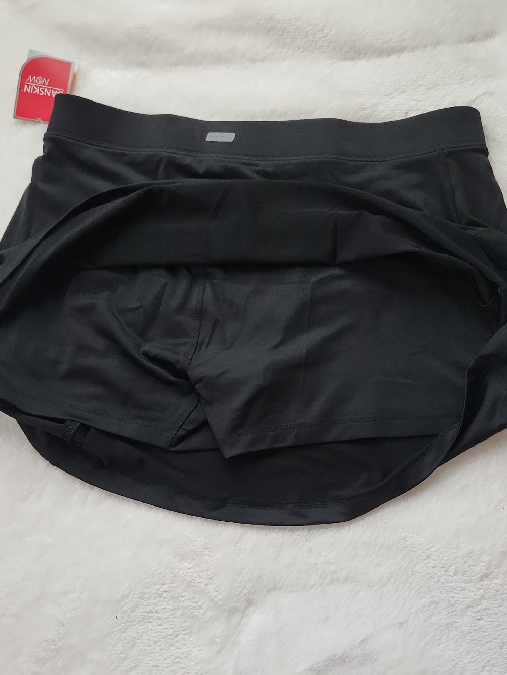 Danskin Black Active Tennis/ Golf Skirt, Sz L - Picture 8 of 8